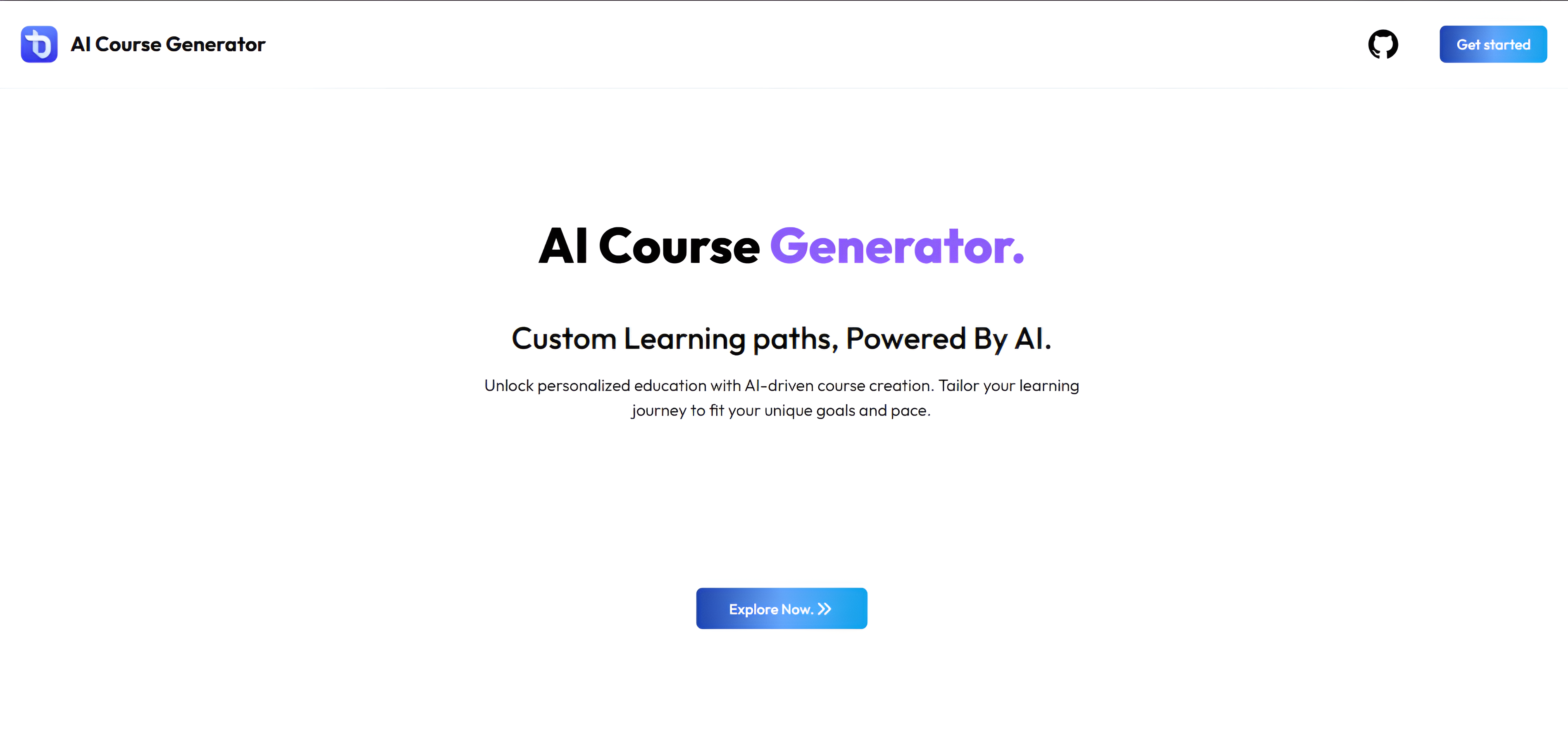 Ai-Course-Generator